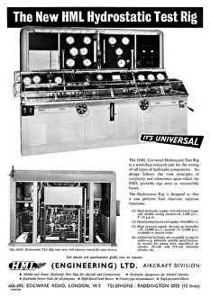 Hydrostatic: HML Hydrostatic Test Rig