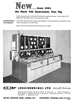 Hydrostatic: HML Mk VIII Hydrostatic Test Rig