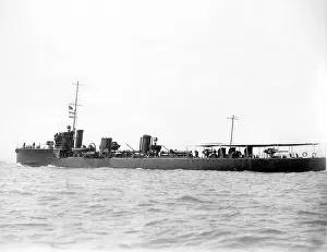 Prewar: HMS Achates, British destroyer, pre-WW1
