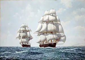 Macdonough: H.M.S. Active and H.M.S. Bacchante