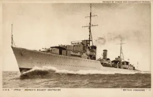 Afridi: HMS Afridi - Britain's Biggest Destroyer