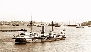 Devonport: HMS Ageinemnon, The Hamoaze, Devonport