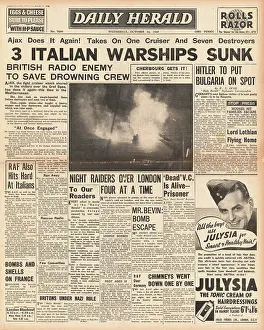 Airone: HMS Ajax Sinks Three Italian Warships