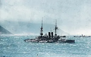 Predreadnought: HMS Albion, British battleship, WW1