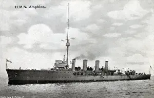 Konigin: HMS Amphion - Active-class Scout Cruiser