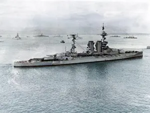 Scapa: HMS Barham, British battleship, Scapa Flow