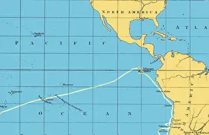 Galapagos: H.M.S. Beagle Course to Galapagos, 1831-6