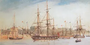 Expeditions: HMS Beagle Watercolor