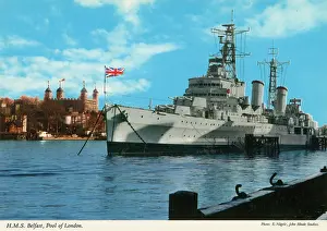 Nagele: H.M.S. Belfast, Pool of London