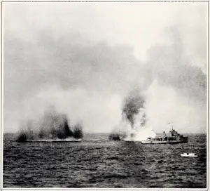 Survivors: HMS Boreas bombed during rescue work, 1938