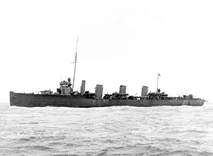Faulknor: HMS Broke, British destroyer, WW1