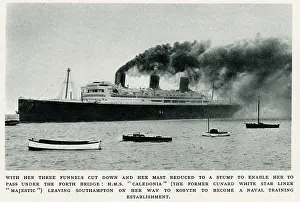 Rosyth: H.M.S Caledonia formerly Majestic 1937