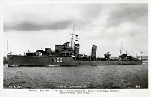 Ottawa: HMS Crusader (H60) - a Royal Navy C-class destroyer