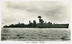 Barrow: HMS Curlew - Royal Navy C-class light cruiser