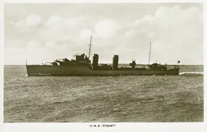 Cygnet: HMS Cygnet - Royal Navy C-class Destroyer