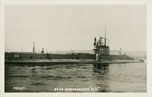 Submersible: HMS D3 (73) - D-class submarine