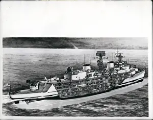 Misses: HMS Devonshire, guided missile destroyer
