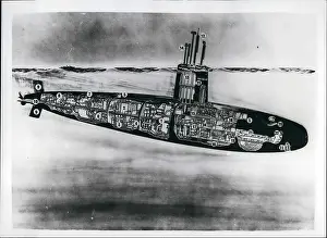 Aerials: HMS Dreadnought nuclear submarine
