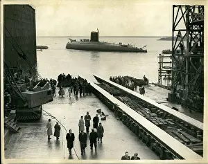 Slipway: HMS Dreadnought nuclear submarine