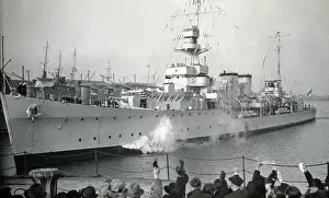 Danae: HMS Dunedin, British light cruiser