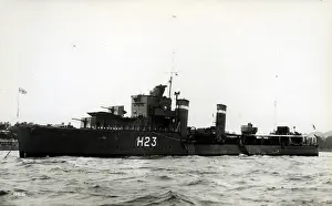 Echo: HMS Echo, British destroyer, WW2