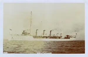 Battleships: HMS Forward, British light cruiser