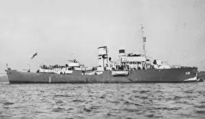 Geranium: HMS Geranium, British flower class corvette, WW2