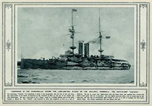 Torpedoe: HMS Goliath sunk in 1915