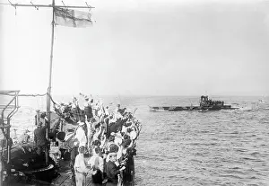 Gallipoli: HMS Grampus and HMS E11 submarine, WW1