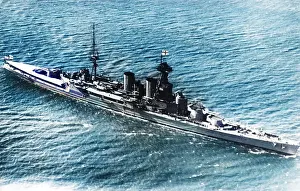 Cruisers: HMS Hood, British battlecruiser