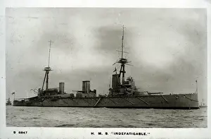 Indefatigable: HMS Indefatigable, British battle cruiser