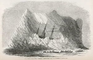 Cator: HMS INTREPID ON AN ICEBERG, BAFFIN BAY