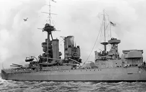 Scapa: HMS Iron Duke, British battleship