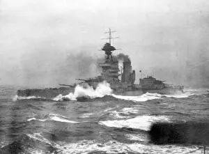 Scapa: HMS Iron Duke, British battleship
