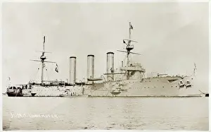 Monmouth: HMS Lancaster, British heavy (armed) cruiser