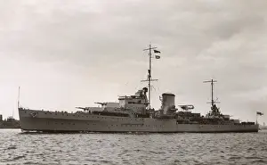 Leander: HMS Leander, British light cruiser