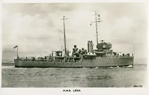 Dockyard: HMS Leda - Royal Navy Halycon-class Destroyer