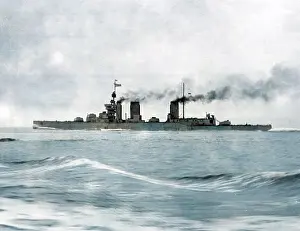 Battlecruiser: HMS Lion, British battlecruiser, WW1