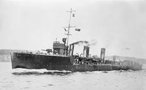 Laforey: HMS Lookout, British destroyer, WW1