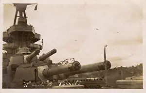 Duke Class: HMS Marlborough - A and B Twin Gun Turrets