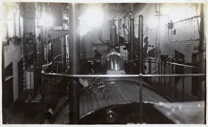 Spanner: HMS Marlborough - Part of the Central engine room