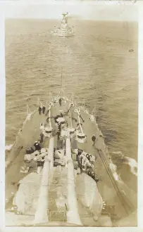 Duke Class: HMS Marlborough - looking toward HMS Iron Duke