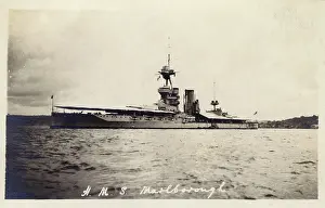Coverings: HMS Marlborough - Side view