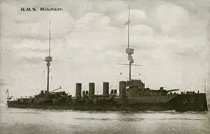 Minotaur: HMS Minotaur - Royal Navy Armoured Cruiser