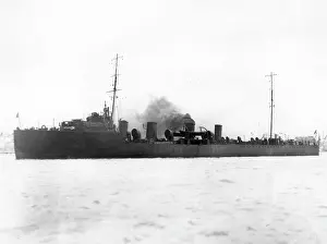 Prewar: HMS Nubian, British destroyer, pre-WW1