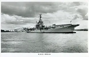 Forth: H.M.S. Ocean - Colossus Class light fleet aircraft carrier