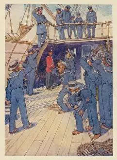Corcoran: HMS Pinafore, Captain Corcoran and crew