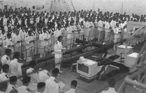 Weihai: HMS Poseidon memorial service