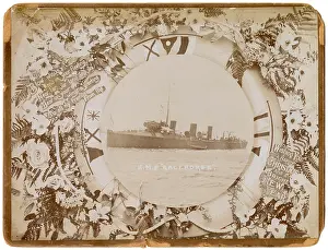Lifebelt: HMS Racehorse, British Greyhound Class destroyer