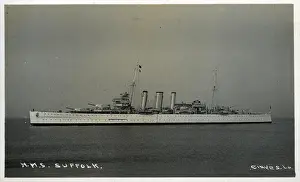 HMS Suffolk, British heavy cruiser